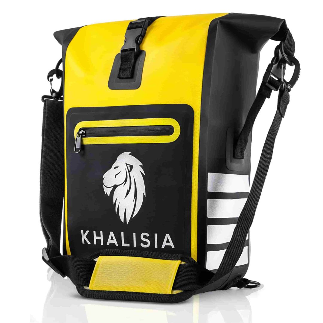 KHALISIA SpeedBag – Wasserdichte 3in1 Fahrrad Tasche & Rucksack 22L