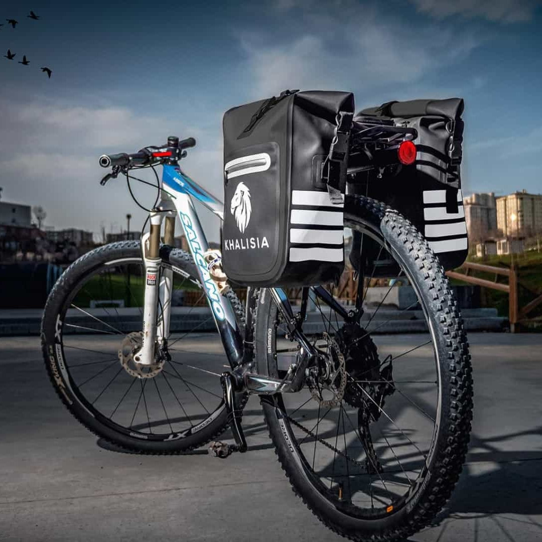 SpeedBag 3-in-1 Fahrradtasche: Gepäckträgertasche mit Rucksack- und Schulterfunktion