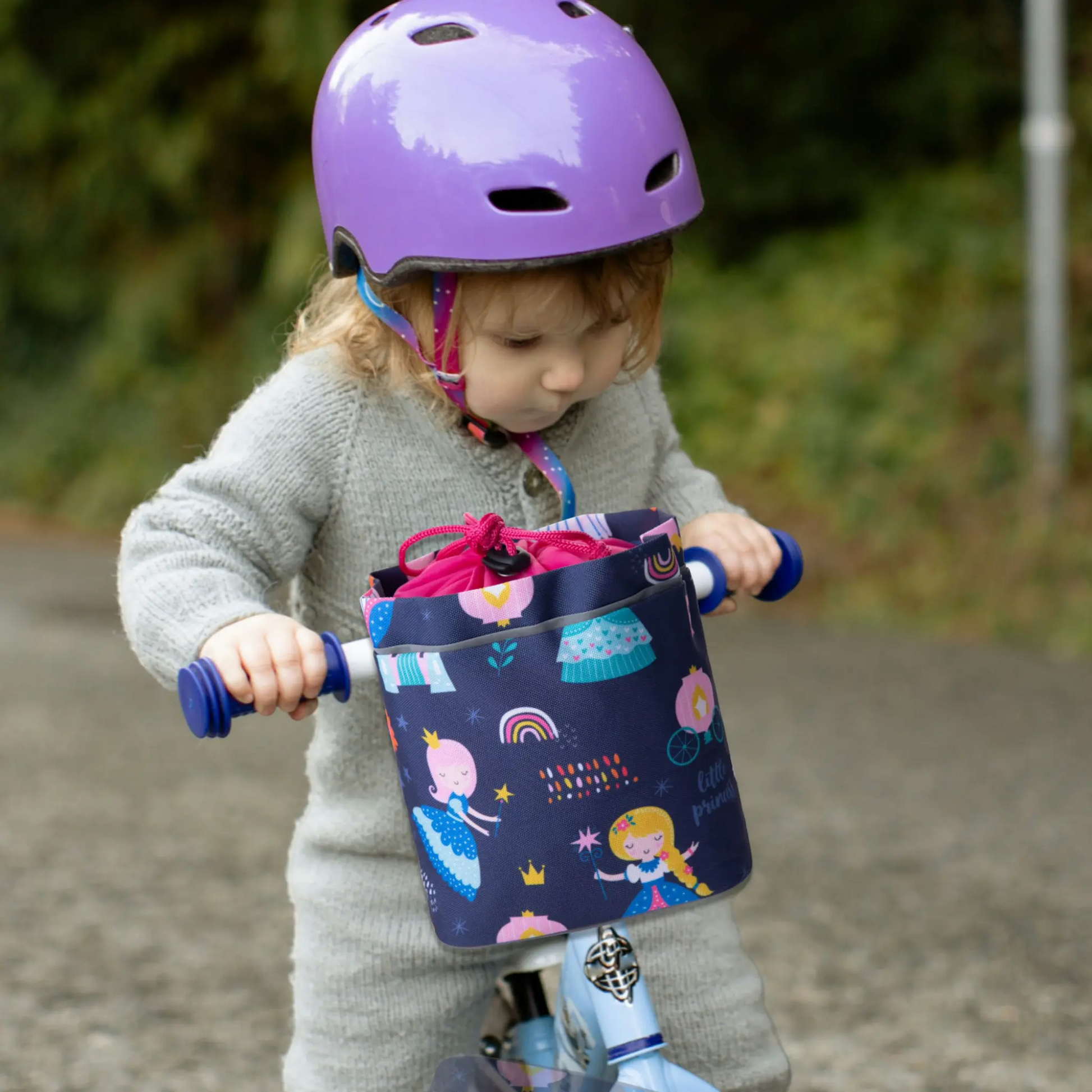 Kinder Fahrradtasche mit Reflektoren für Sicherheit