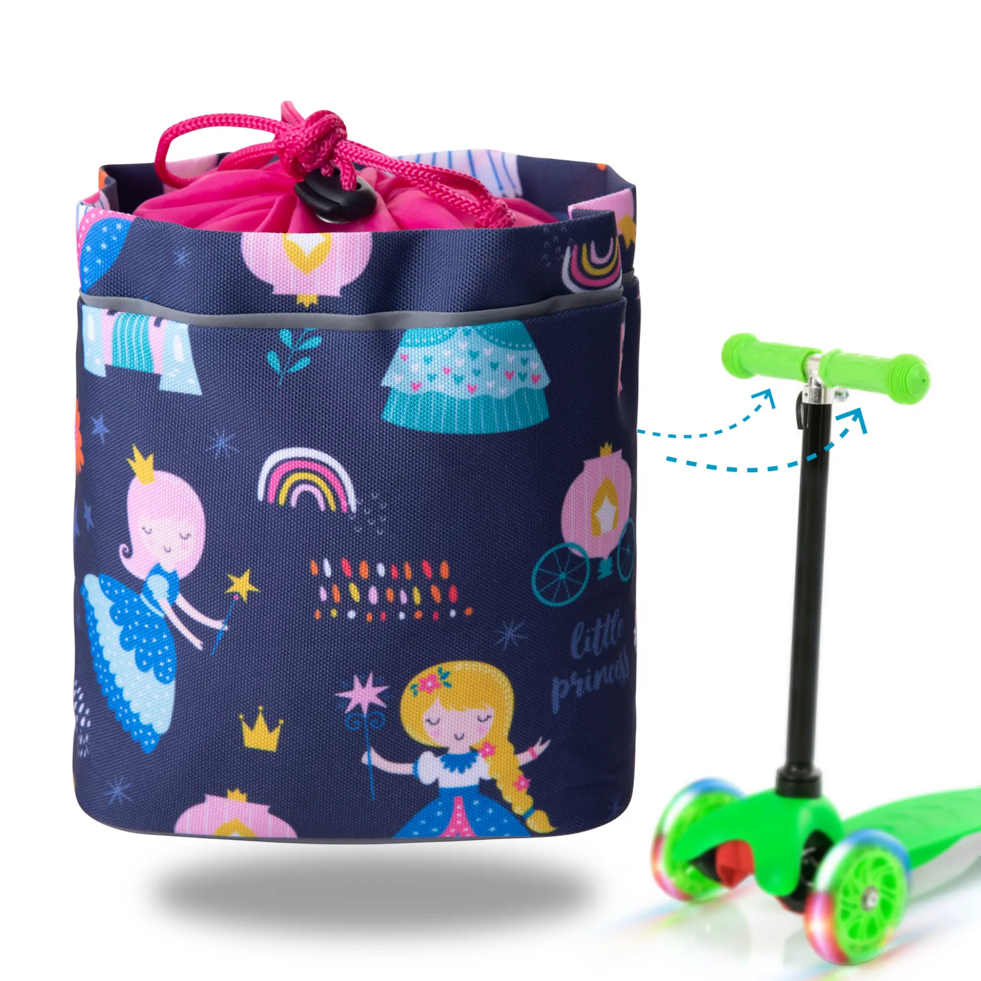 Weihnachtsgeschenk für Mädchen: Prinzessin Lenkertasche – Ideal für kleine Abenteurerinnen, sicher und stilvoll