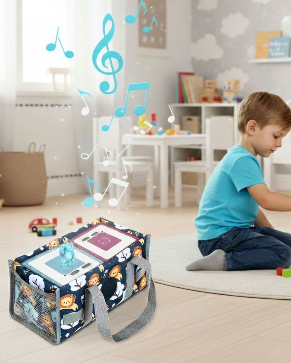 Toniebox Tasche mit mehreren Fächern für Tonies und Zubehör