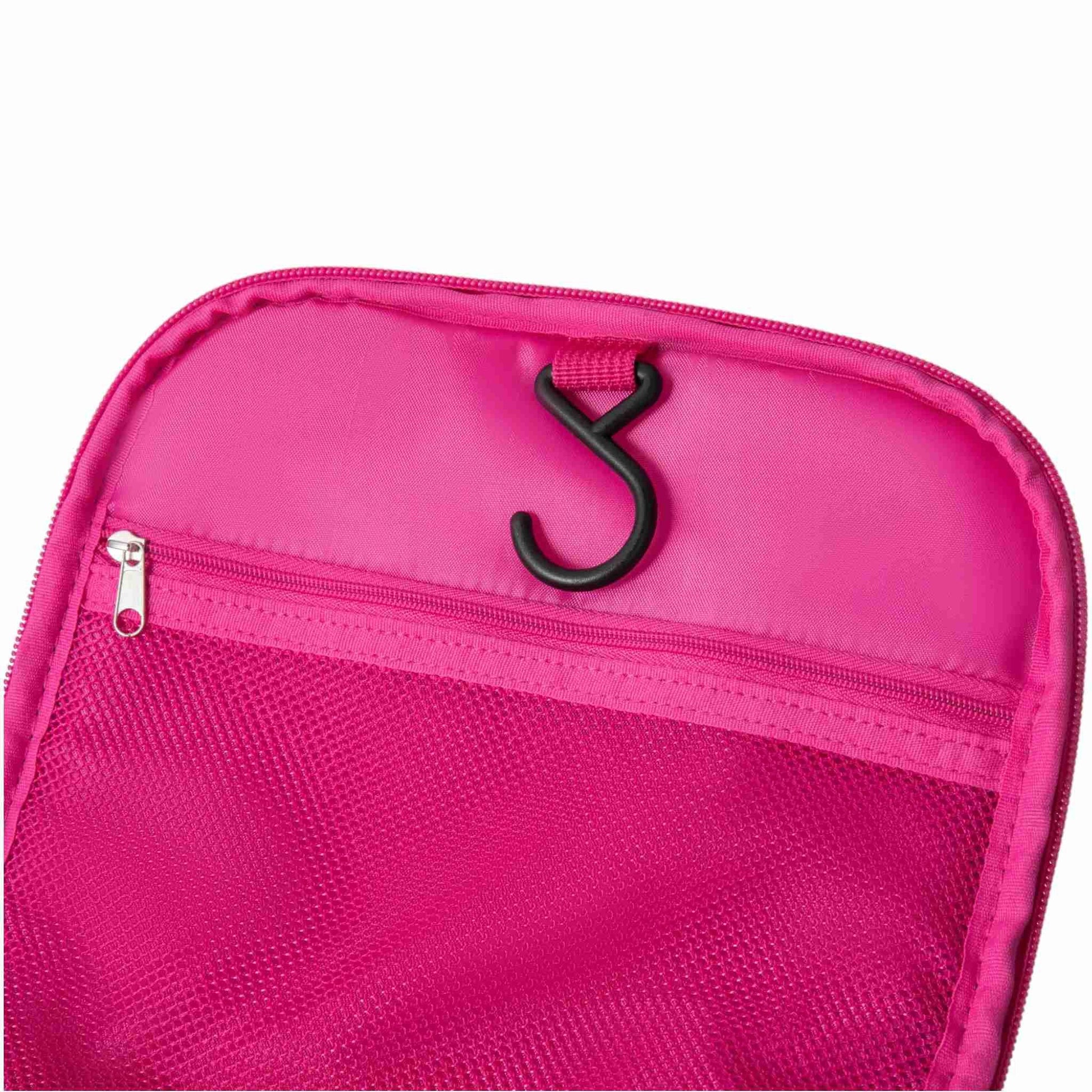 Detailaufnahme des stabilen Bügels an der Kinder-Umhängetasche, der es ermöglicht, die Tasche einfach an Haken oder im Schrank aufzuhängen – ideal für eine ordentliche Aufbewahrung im Kinderzimmer.