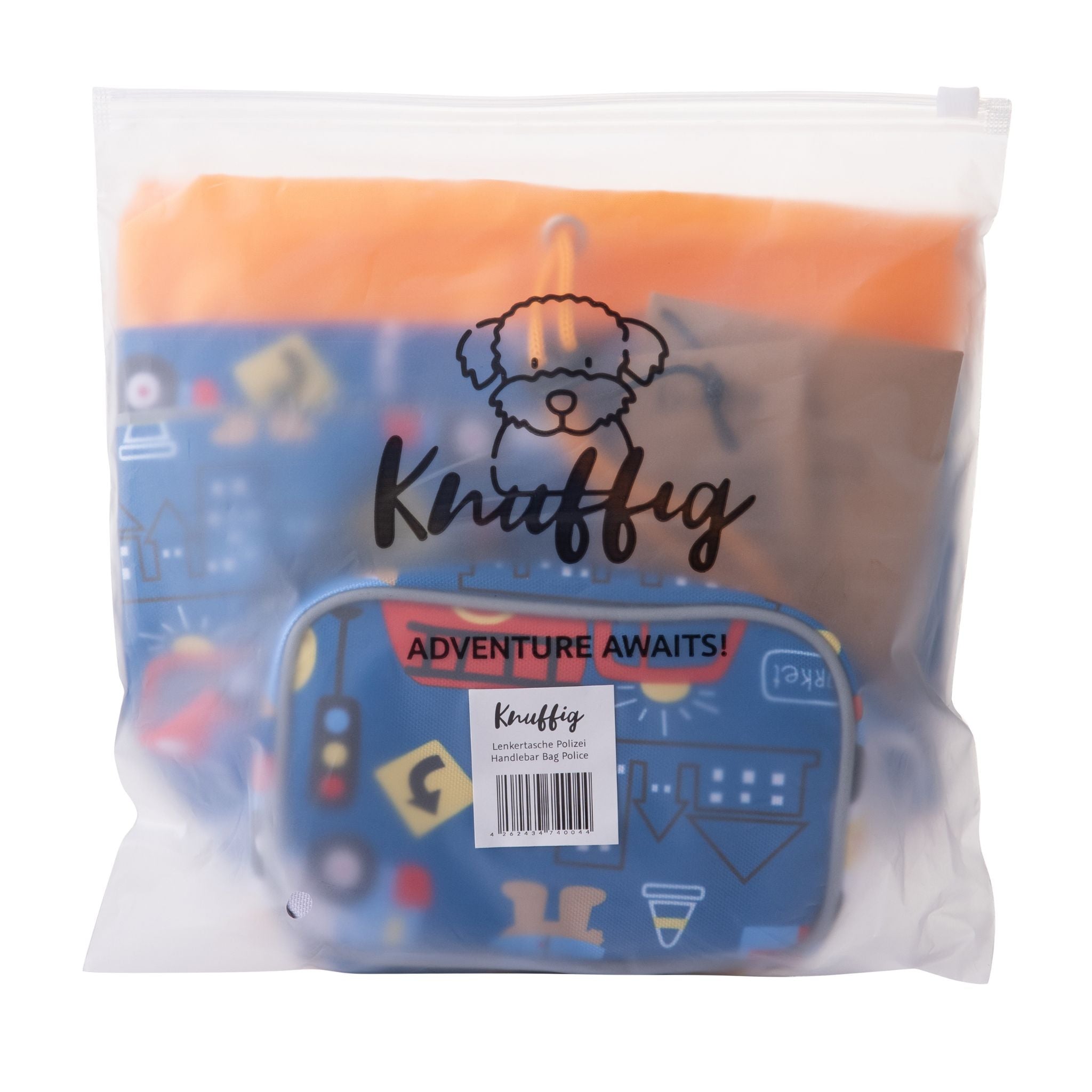 lenkertasche ebay Kinder Fahrradkorb Polizei Blau Fahrradtasche mit Reflektorstreifen