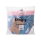 Knuffig Kinder Lenkertasche Einhorn in Blau in transparenter Produktverpackung