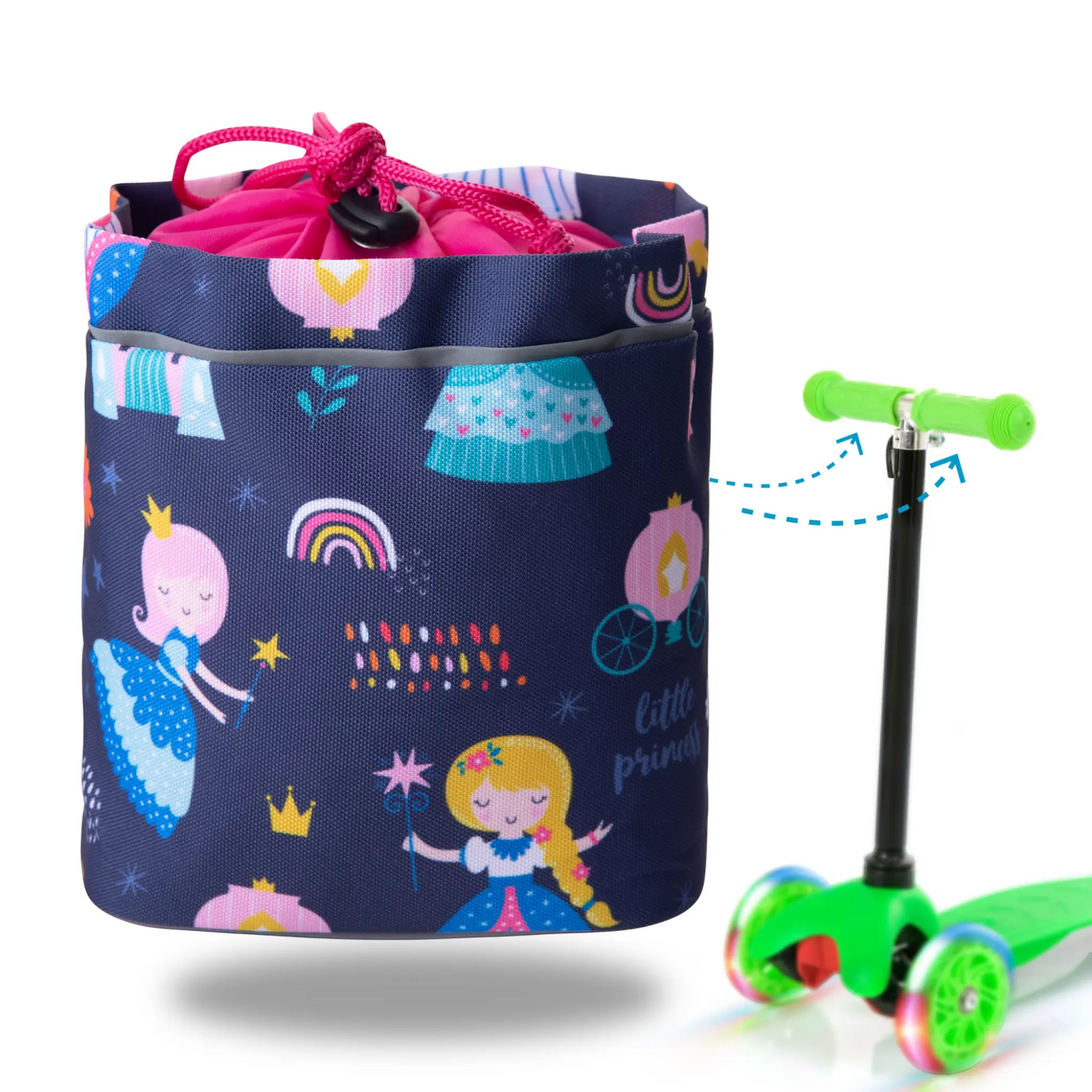 Laufrad-Tasche für Kinder - Prinzessin